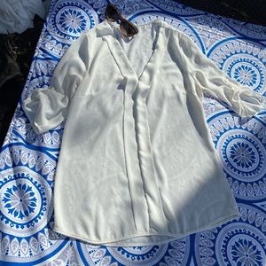 Classy White Blouse